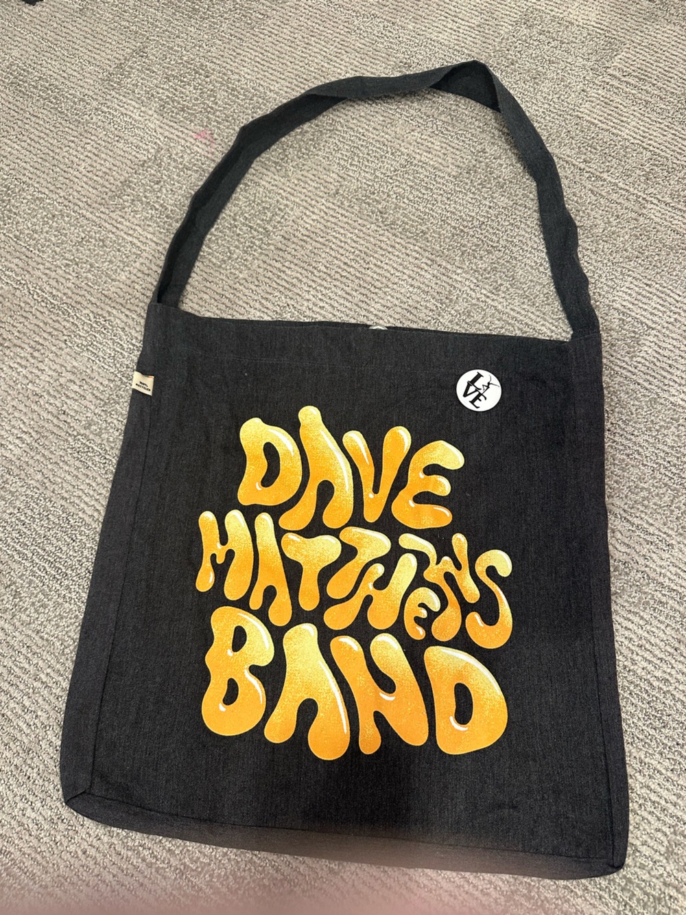Dave Matthews Band Tour Cotton tote crossbody bag